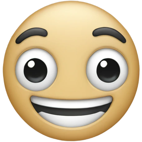 Smiling face with legs and hands emoji