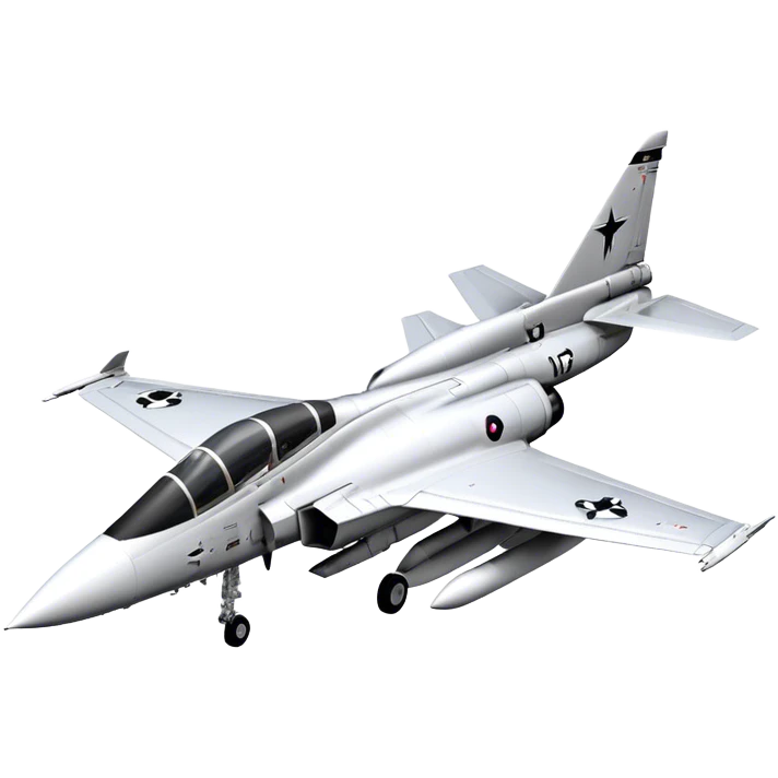 Jet Trainer - T-38 Talon - Northrop Grumman (Model Year: 2021) (Iconic colour: White and black) emoji