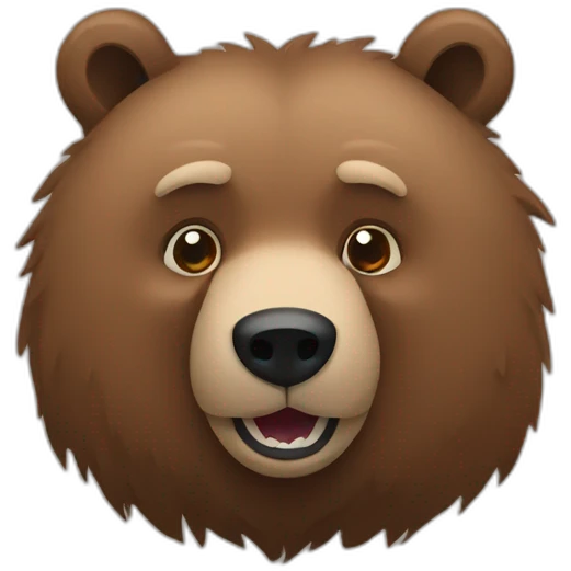 grizzly emoji