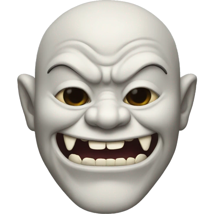 Oni happy emoji