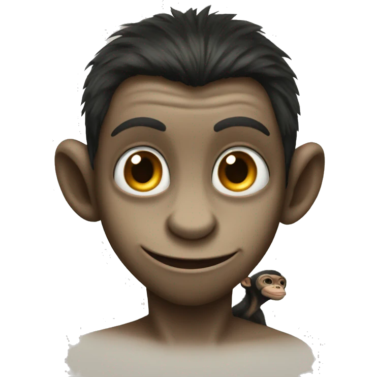 Monkey with Draco  emoji