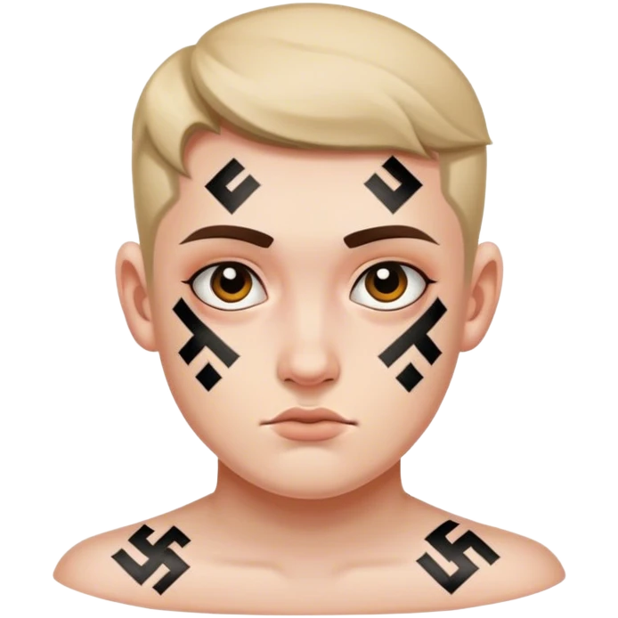 The nazi sign emoji