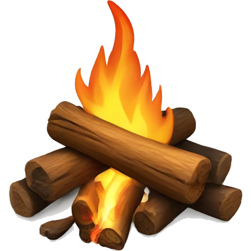 Campfire emoji
