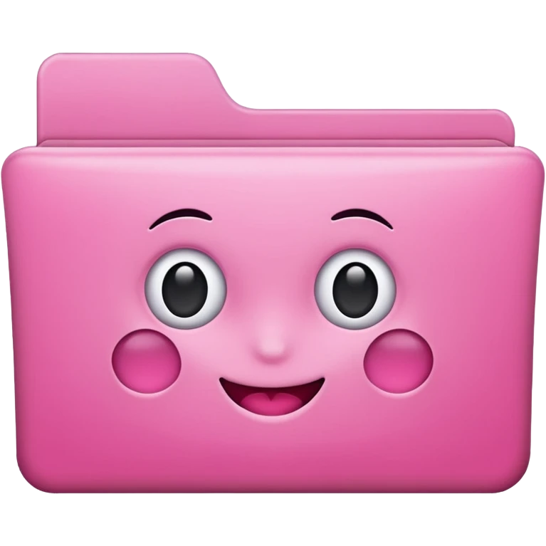 folder pink emoji