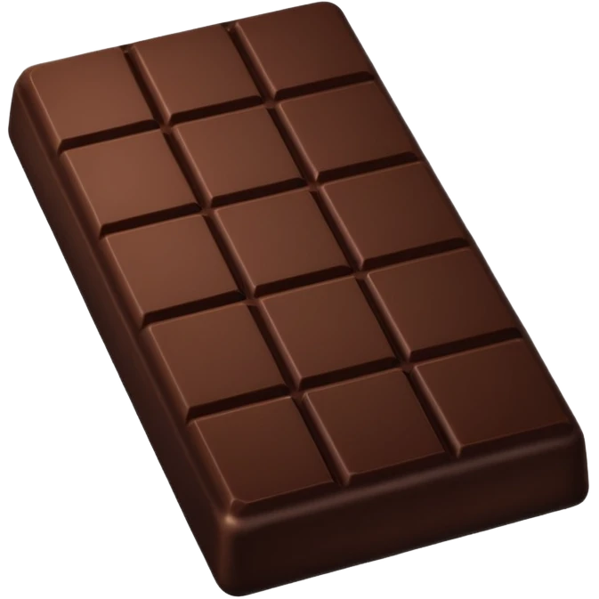 dark chocolate emoji