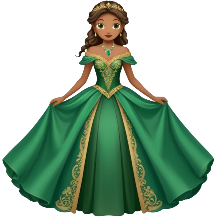 Character in Fairy Tale Beauty and Beast: Wardrobe Lady emoji