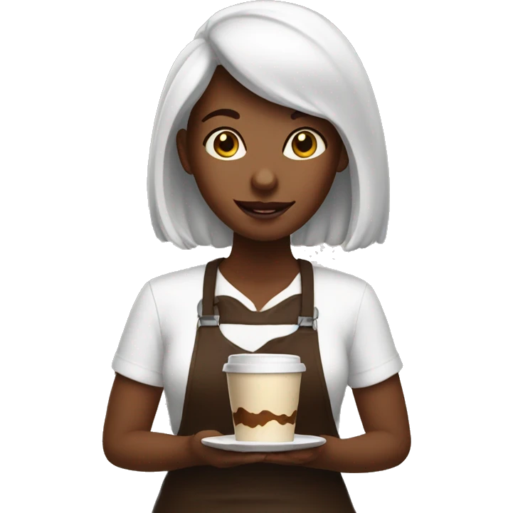 coffee dessert girl emoji