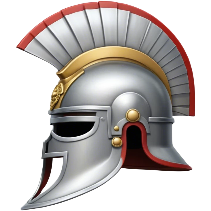 Legatus roman helmet with no gold/yellow emoji