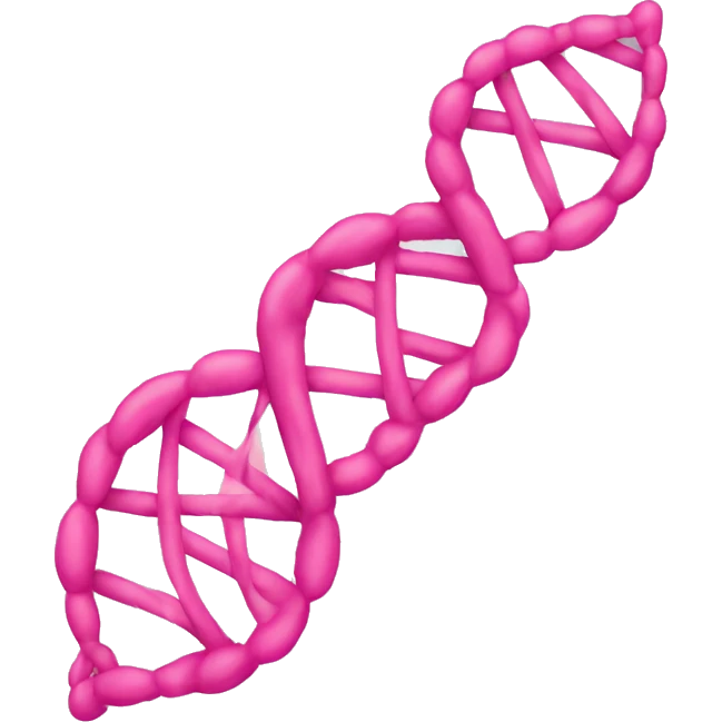 Pink dna emoji