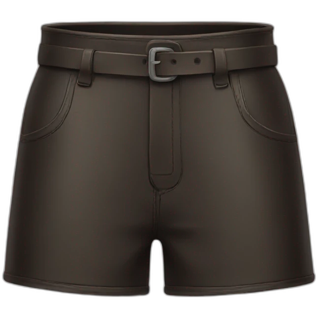Leather shorts emoji
