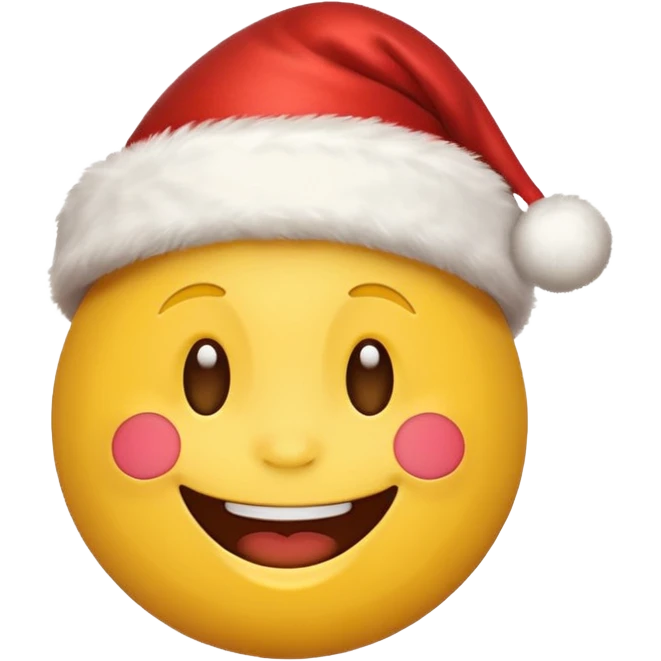 christmas emoji smile emoji