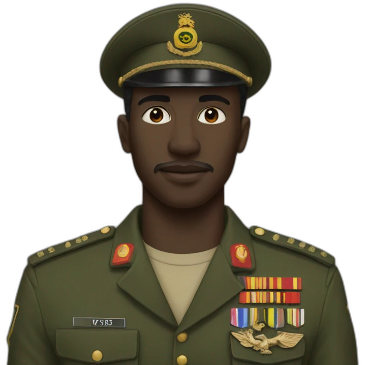 Ibrahim Traore militaire emoji