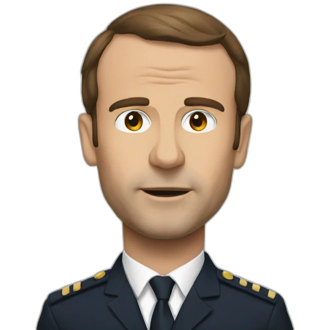 Macron demission emoji