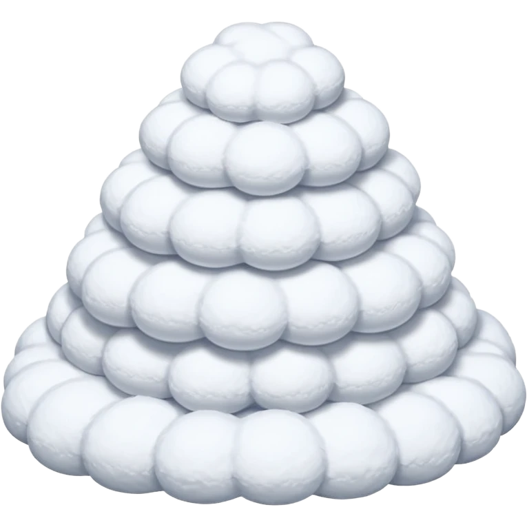  snow accumulate emoji