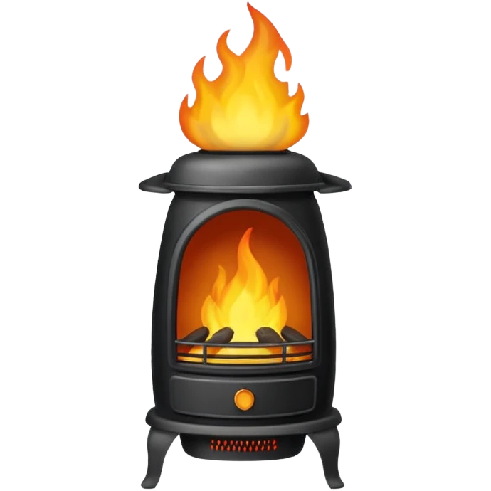 kettele with bottom heating need flame emoji