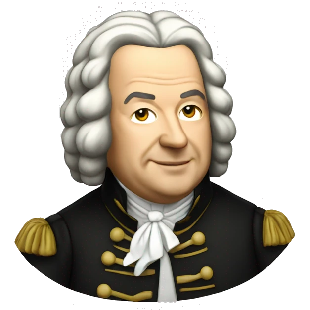 johann sebastian bach standing emoji