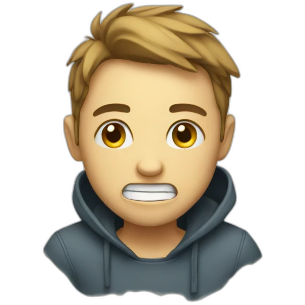 Cry and smile emoji