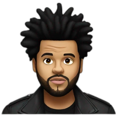 The weeknd emoji