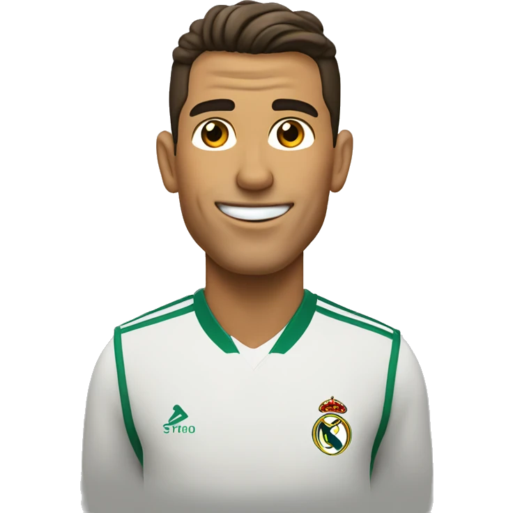 Cristiano con la cara en forma de camello emoji