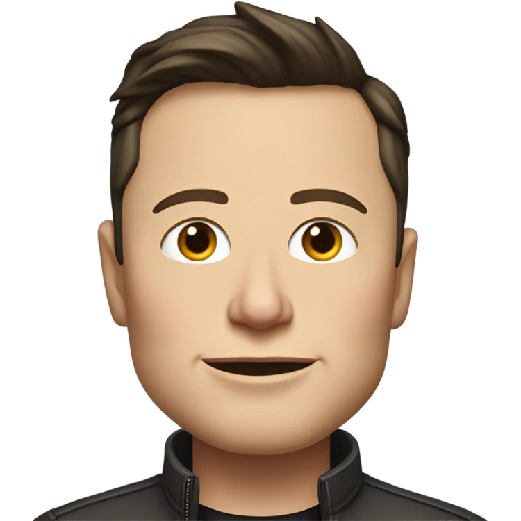 Elon Musk emoji