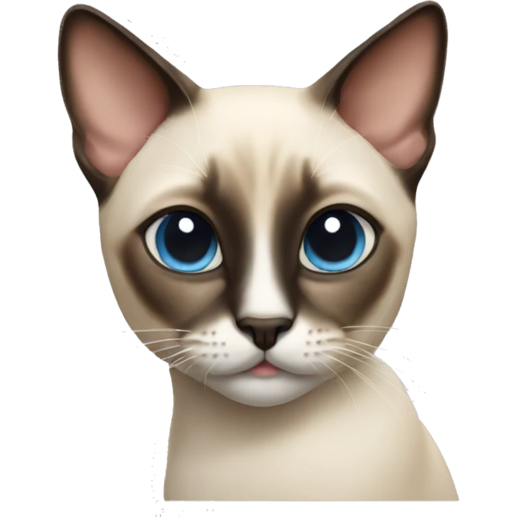Siamese cat emoji