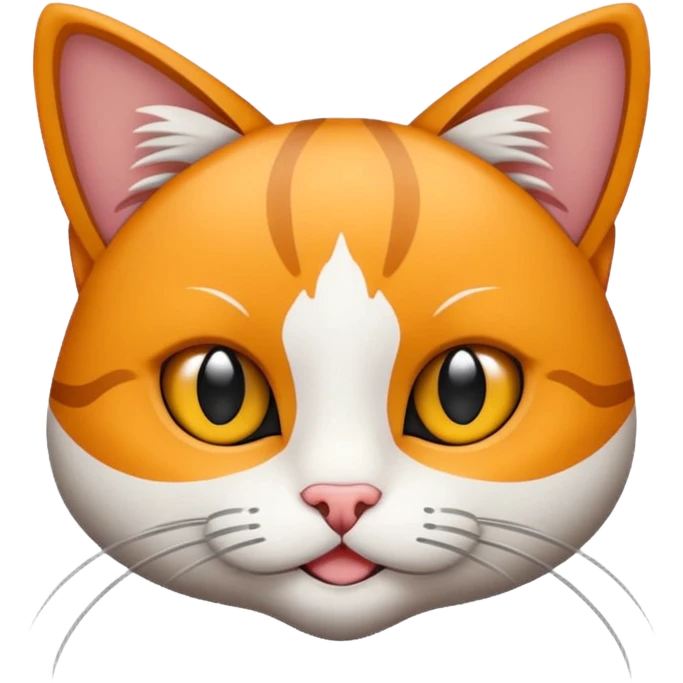 Kedi ve uçağın birleşimi emoji