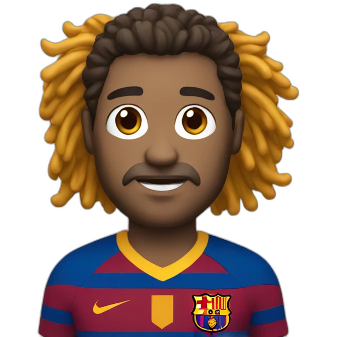 Barcelona fan emoji
