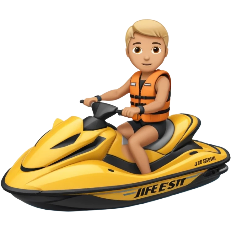 riding a jet skis emoji