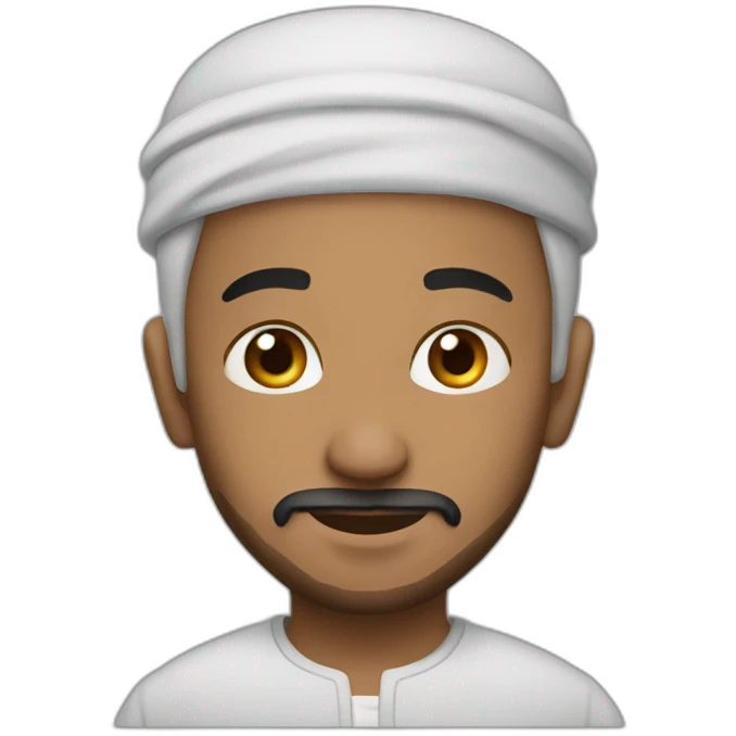 muslim man emoji