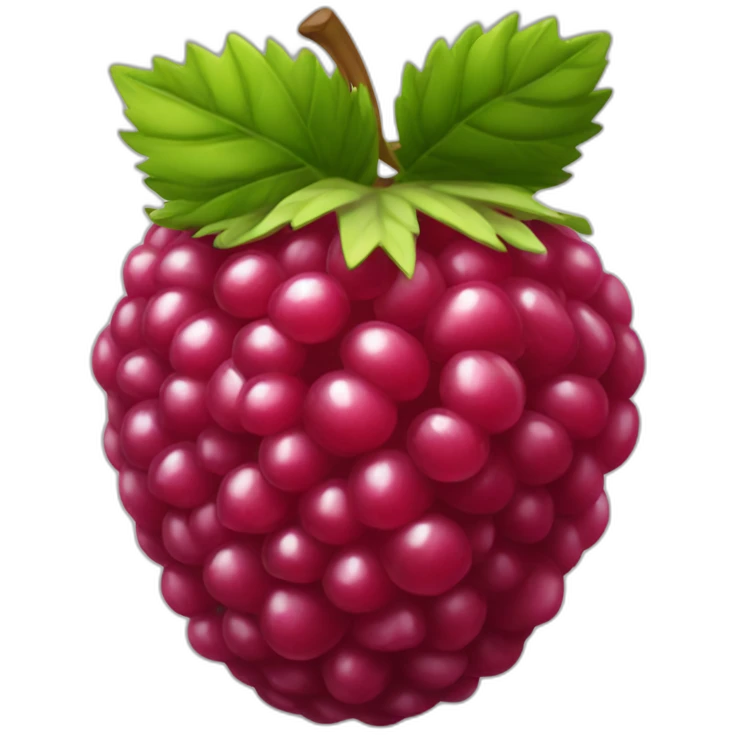 Une framboise emoji