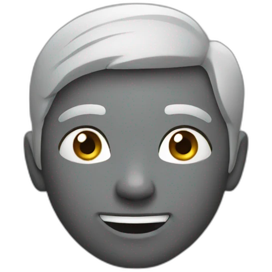 Chat gris emoji