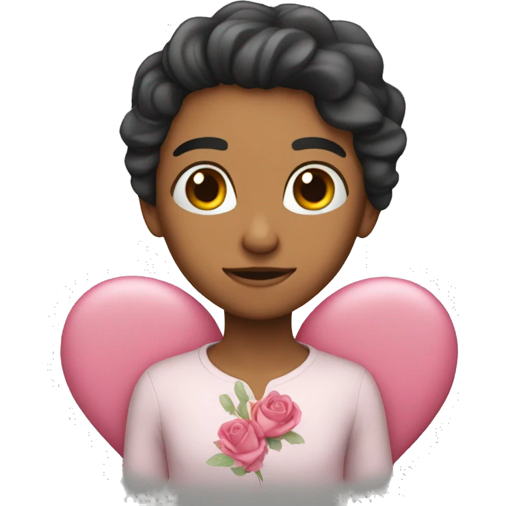 corazón rosa emoji