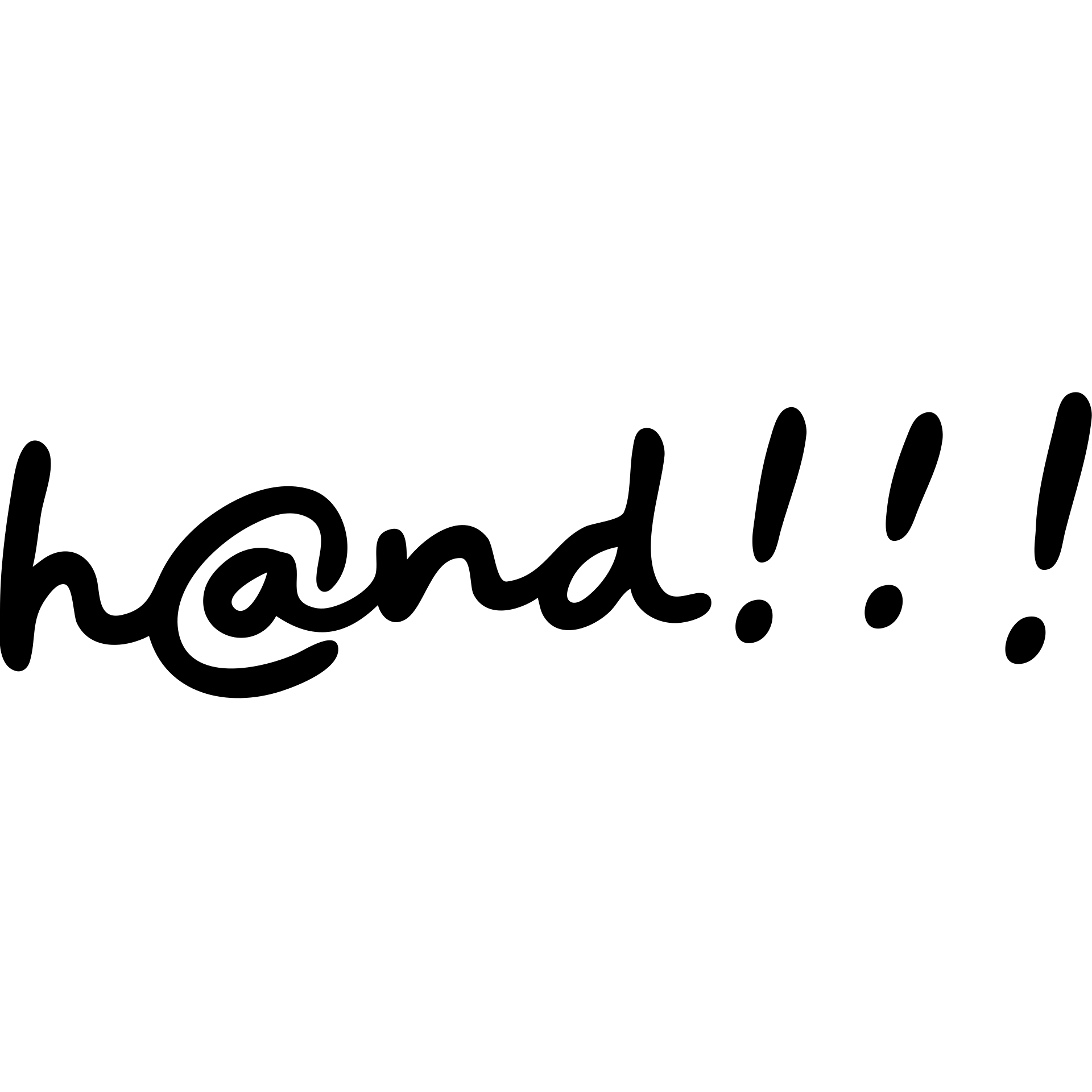 quotes icon, hand-drawn black outlined style emoji