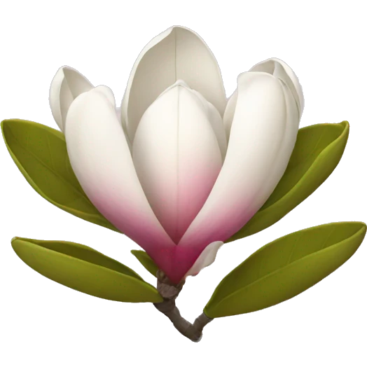 magnolia flower emoji