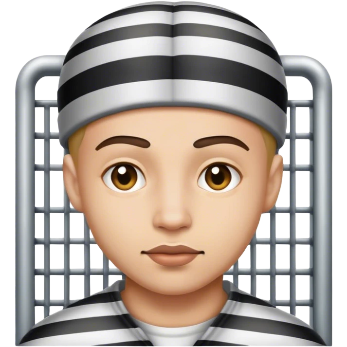 attractive prisoner emoji