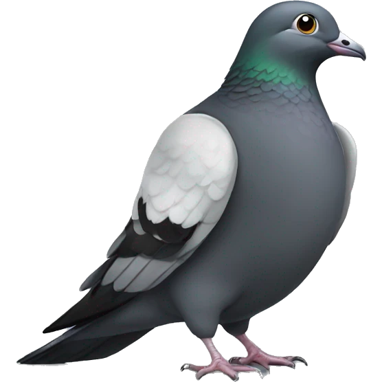 pigeon in tuxedo emoji