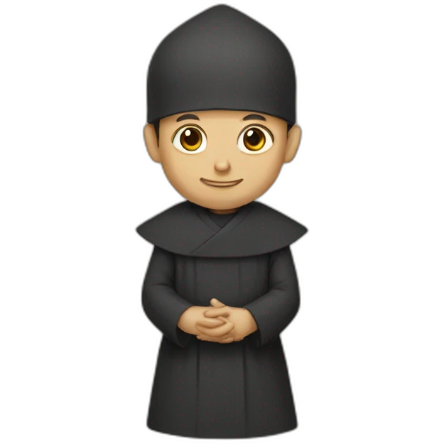 orthodox monk emoji