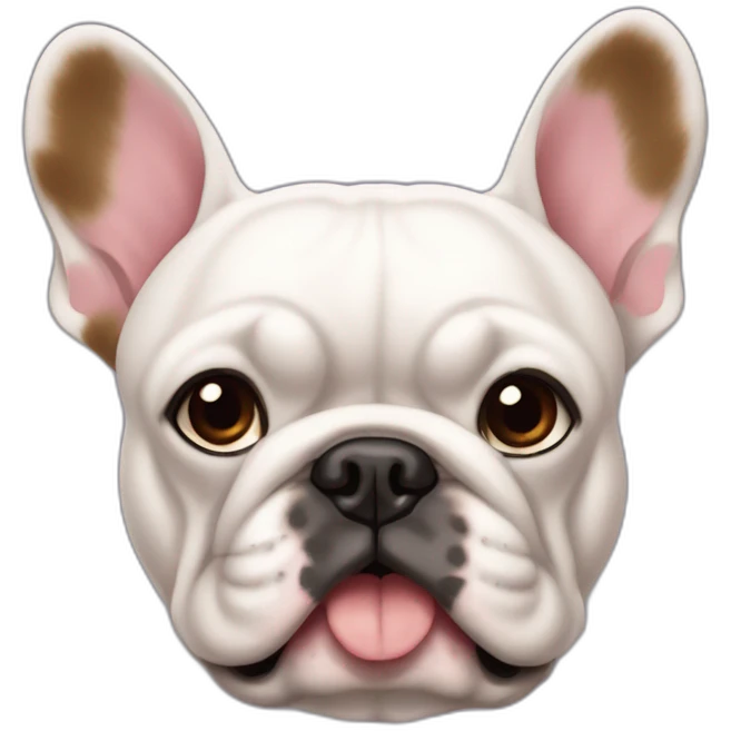 bouledogue français bringée emoji