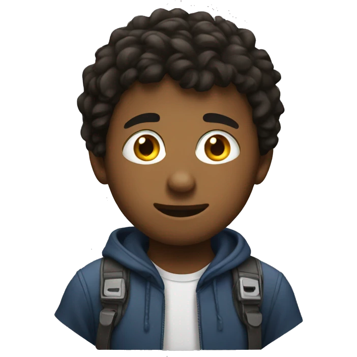 Boy gaming emoji