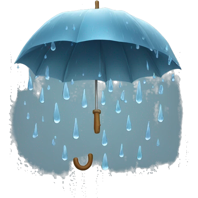 rain emoji