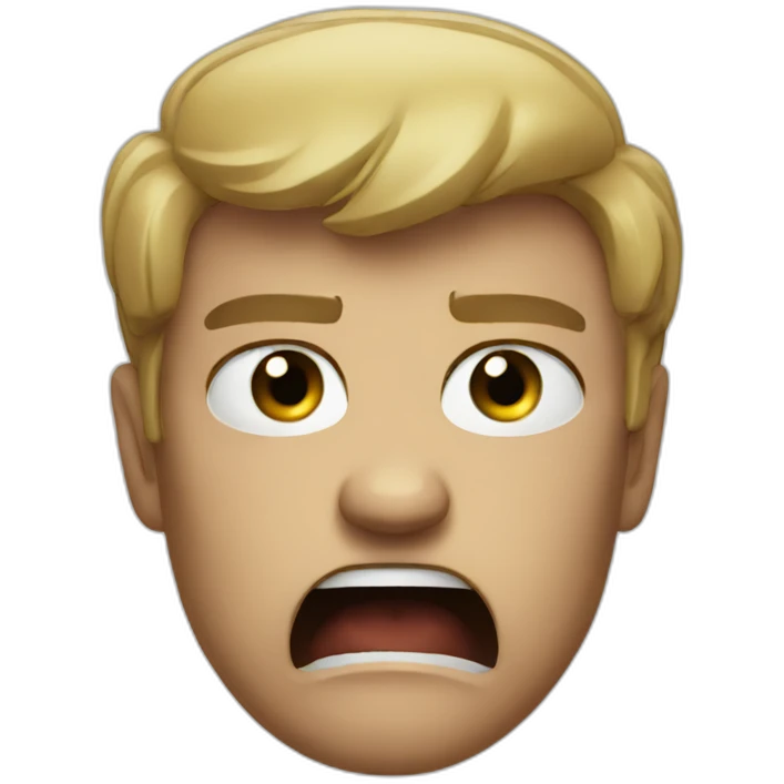 Angry angry emoji