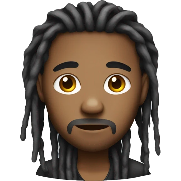 guy with dreads emoji