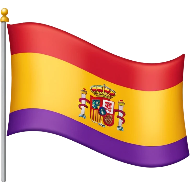 bandera de la republica española emoji