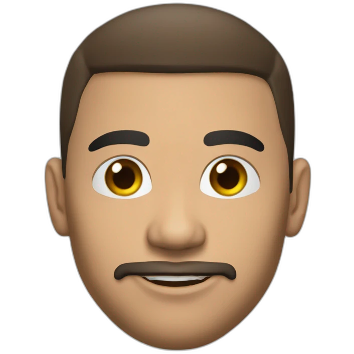 Latino 1.67 mts piel blanca jugador de football emoji