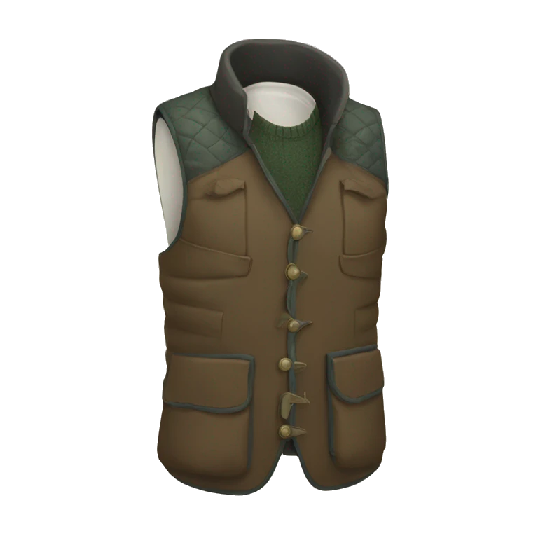 GILET DE CHASSE emoji