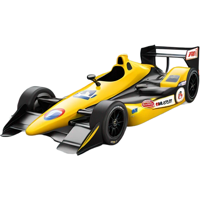 stock racecar side view emoji