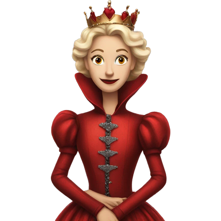 red queen emoji