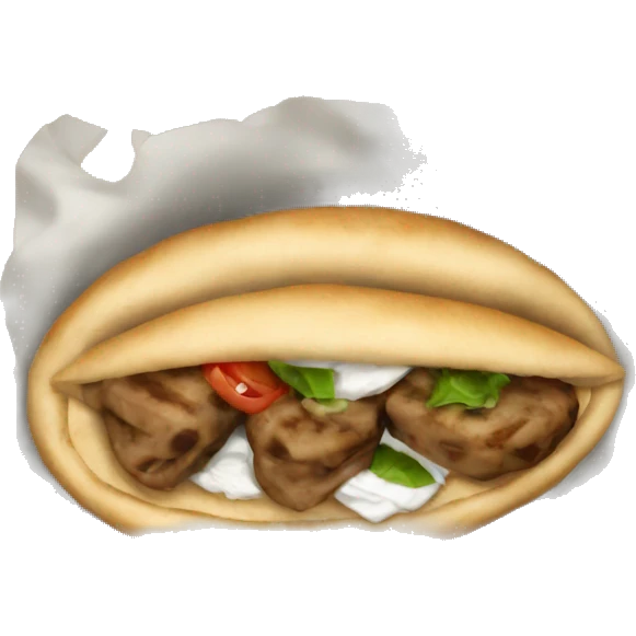 Greek gyro emoji