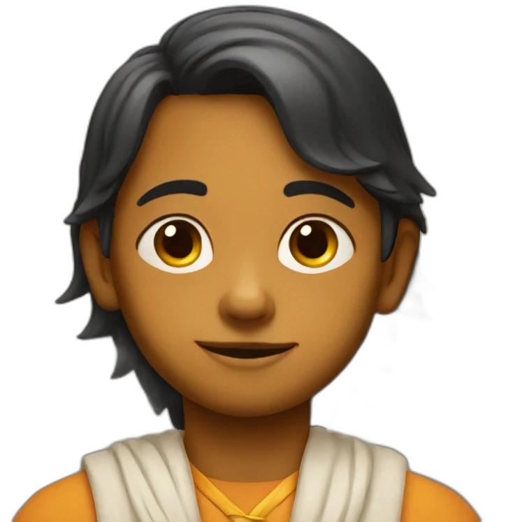 Prayer boy hindu emoji