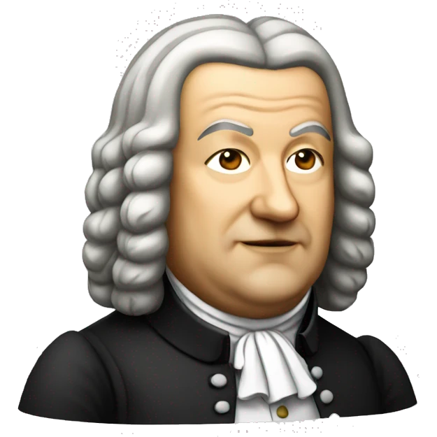 johann sebastian bach standing emoji